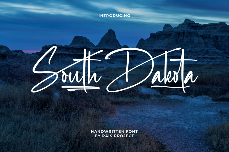 South Dakota字体 1