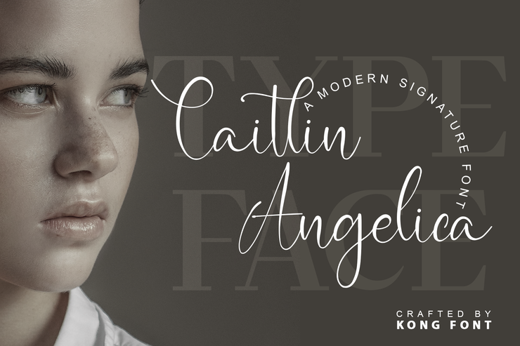 Caitlin Angelica字体 1