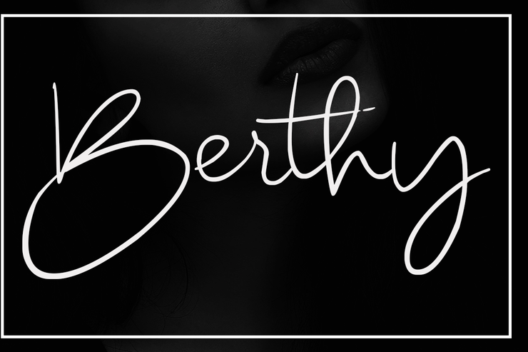 Berthy字体 1