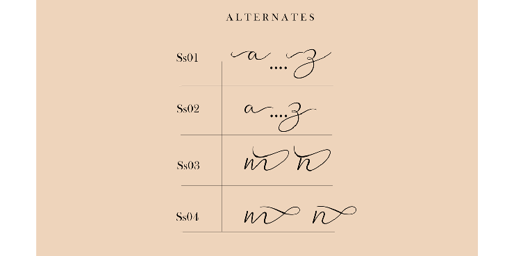 Avran字体 3