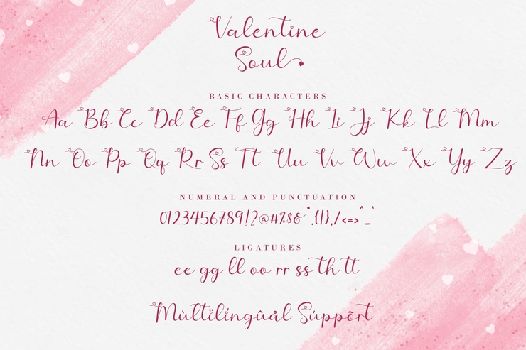 Valentine Soul字体 8