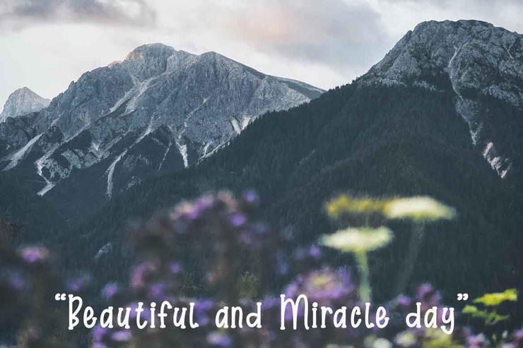 Twin Mountain字体 5