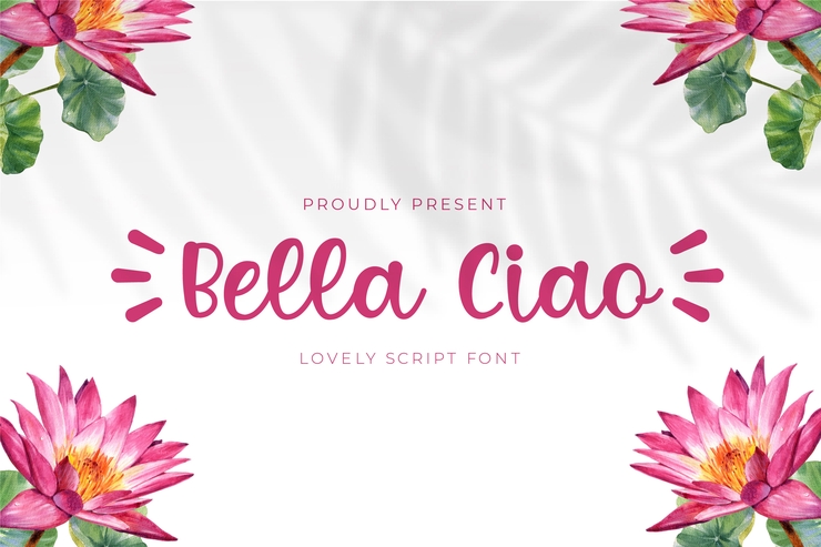 Bella Ciao字体 1