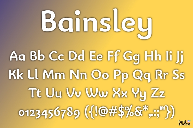 Bainsley字体 2