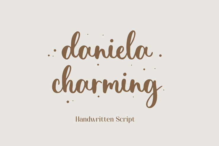 Daniela Charming字体 2