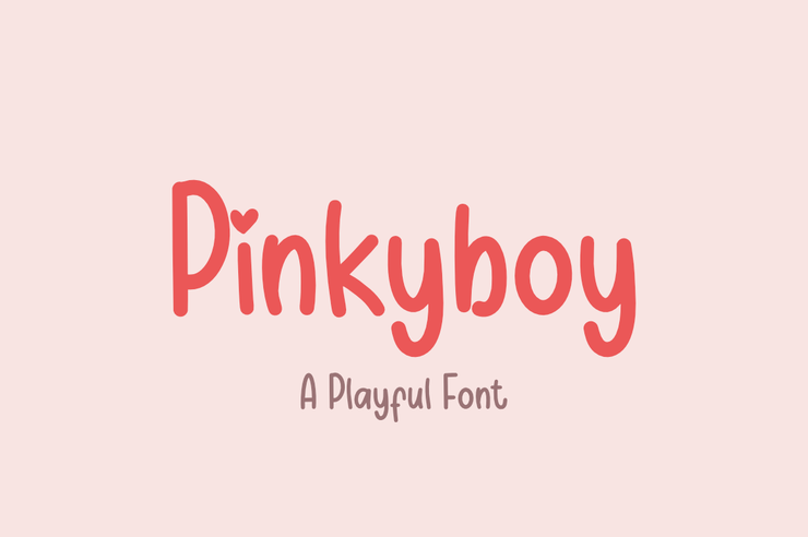 Pinkyboy字体 1
