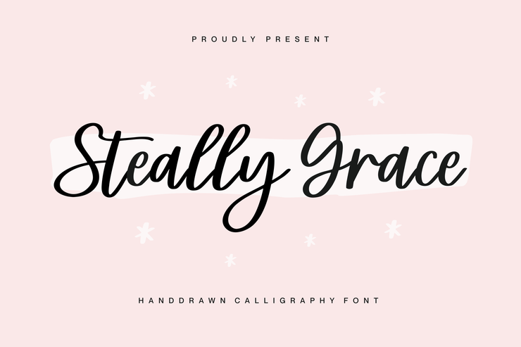 Steally Grace字体 5