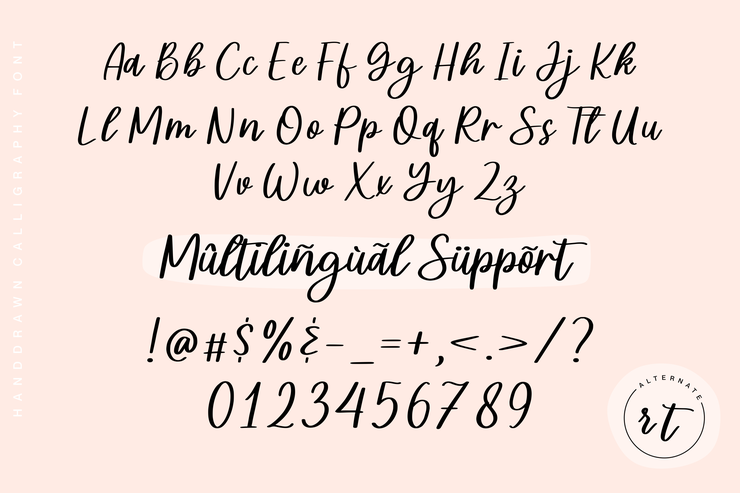 Steally Grace字体 8