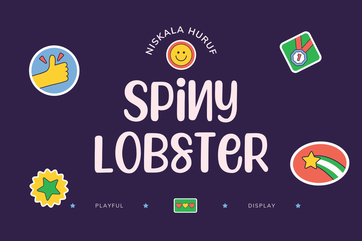 Spiny Lobster字体 1