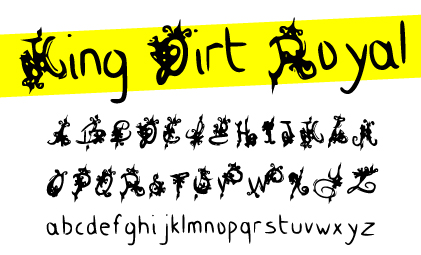 King Dirt Royal字体 1