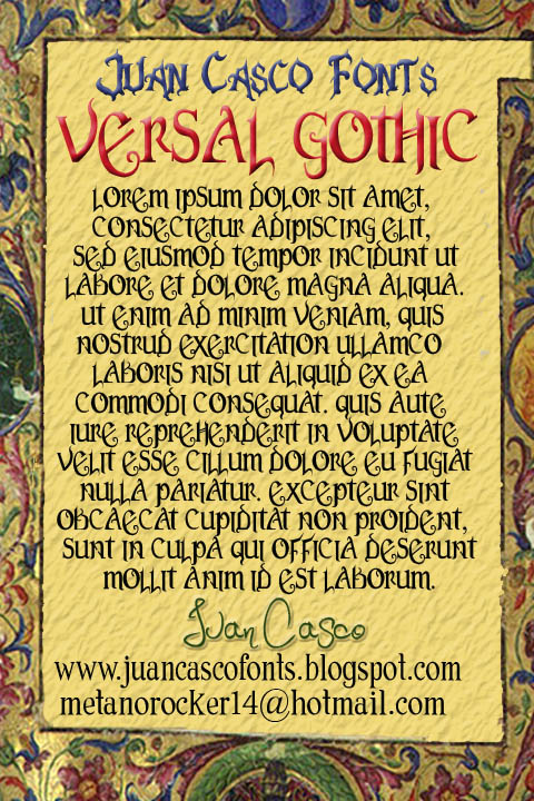 Versal字体 1