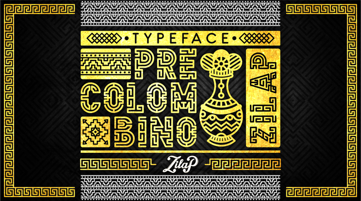 Zilap Precolombino字体 2
