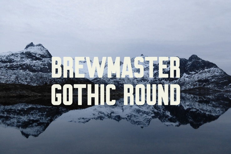 Brewmaster Gothic字体 8