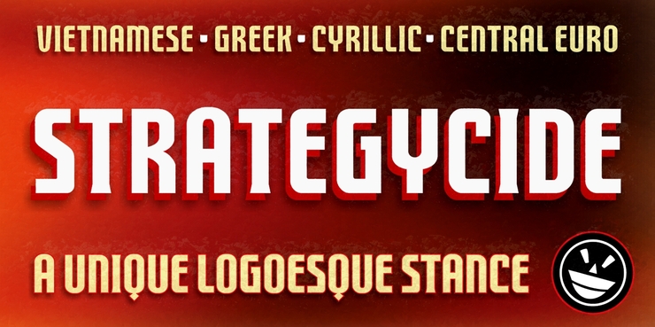 FTY STRATEGYCIDE NCV字体 3