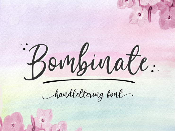 Bombinate字体 1