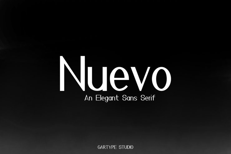 Nuevo字体 3