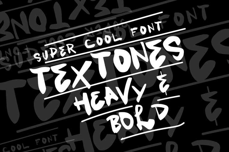 Vtks Textones字体 1