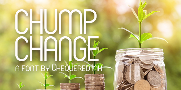 Chump Change字体 1