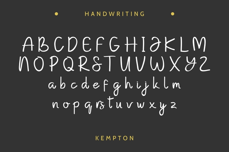 Kempton Serif字体 7