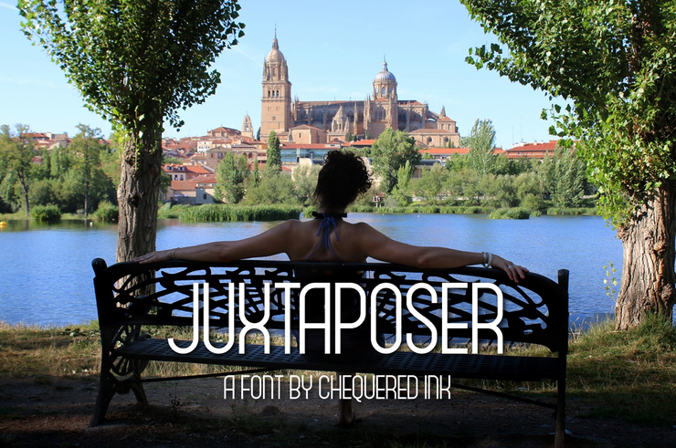 Juxtaposer字体 1