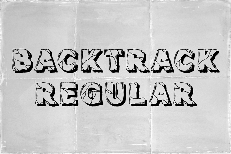 Backtrack字体 1