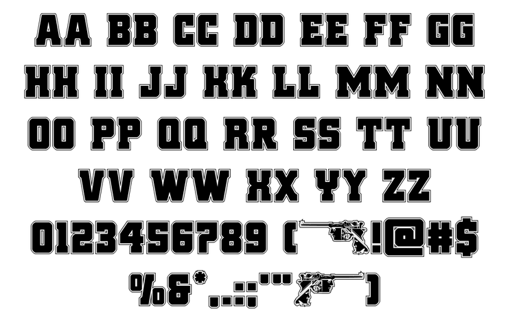 Red Delicious字体 5