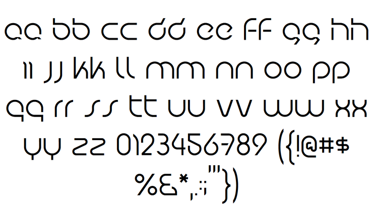 Predatron字体 2
