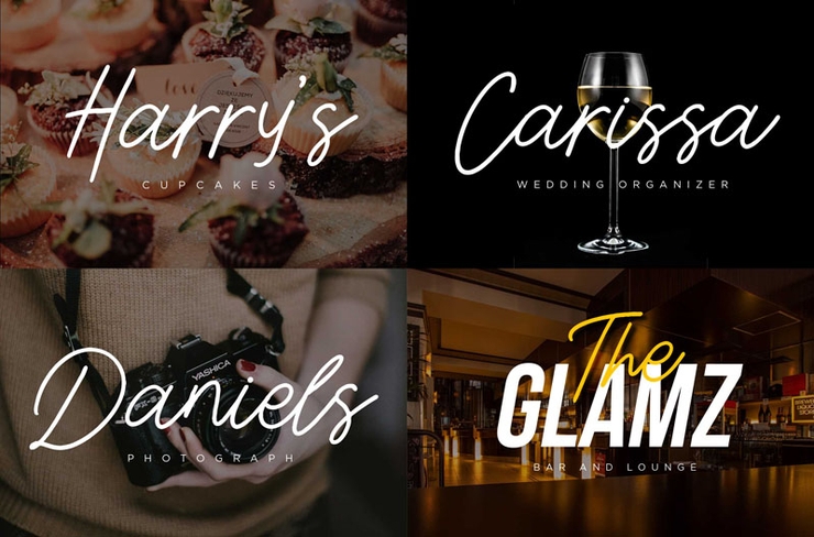 Aesthetik Script字体 6