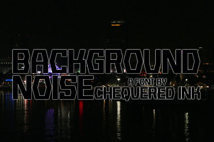 Background Noise字体 1
