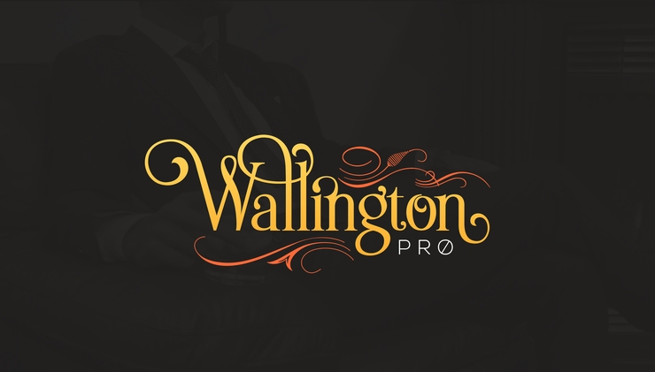Wallington字体 8