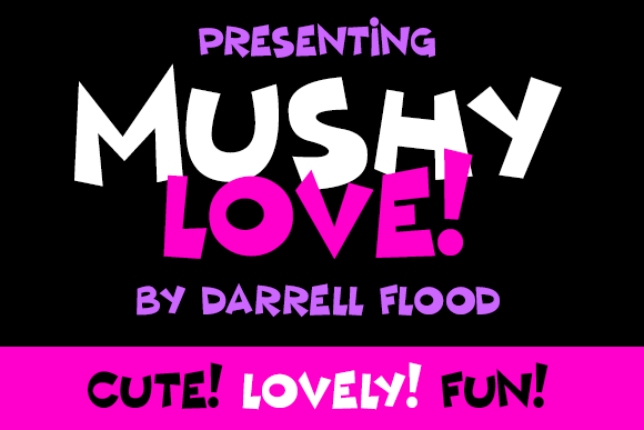 Mushy Love字体 1