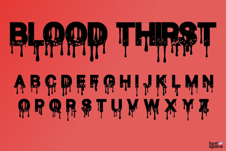 Blood Thirst字体 1