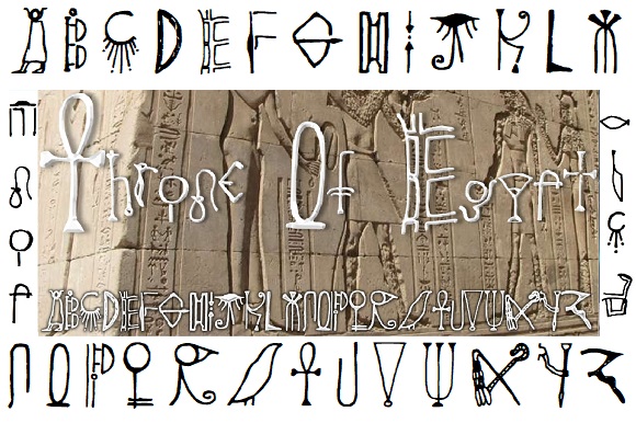 Throne Of Egypt字体 3
