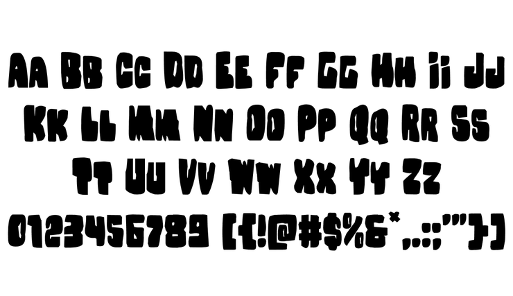 Nobody's Home字体 3