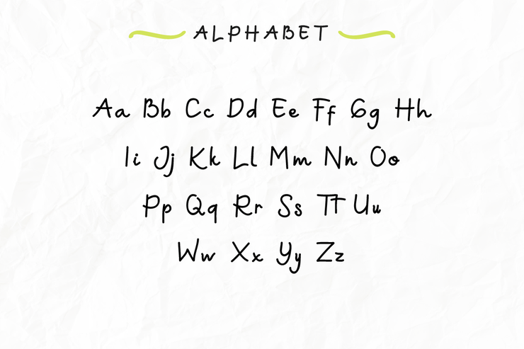 Green Aila字体 10