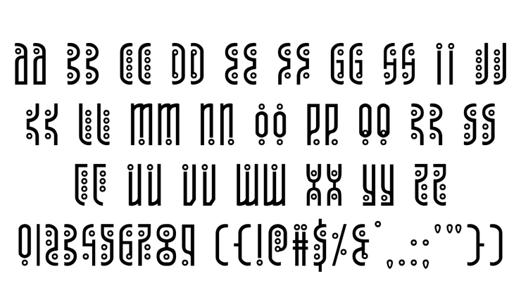 Underground Rose字体 4