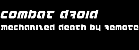 Combat Droid字体 1