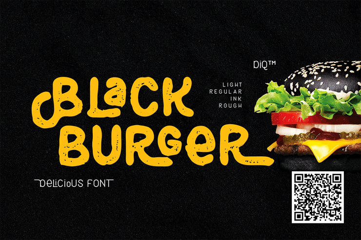 Black Burger字体 8