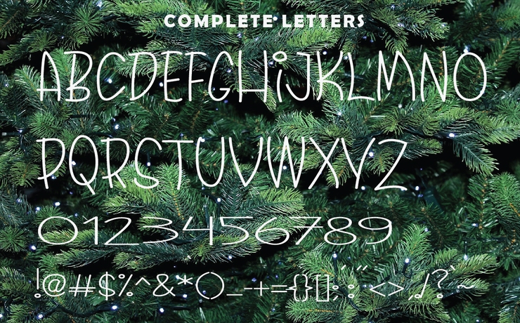 Christmas Santaclaus字体 5