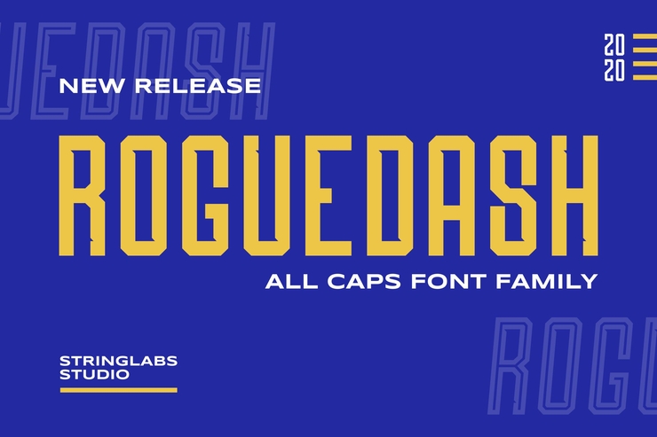 Roguedash字体 6