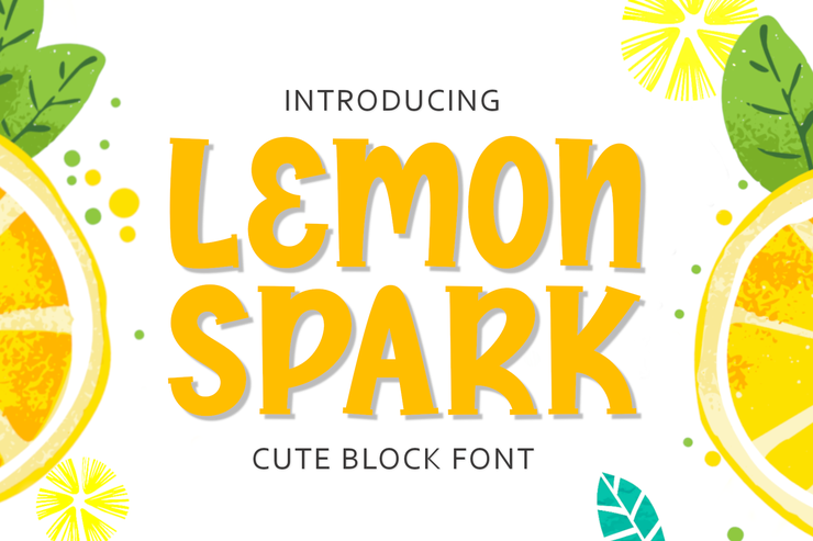 Lemon Spark字体 4