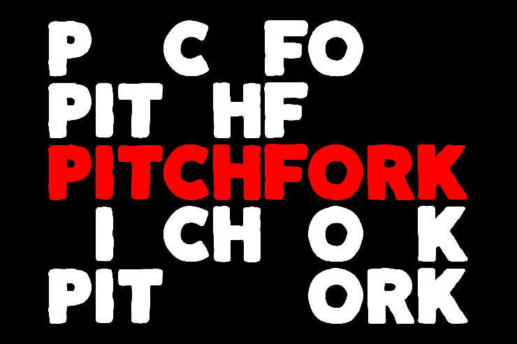 PITCHFORK字体 1