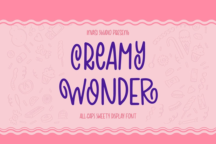 Creamy Wonder字体 4