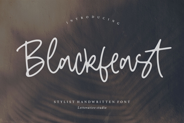 Blackfeast字体 1