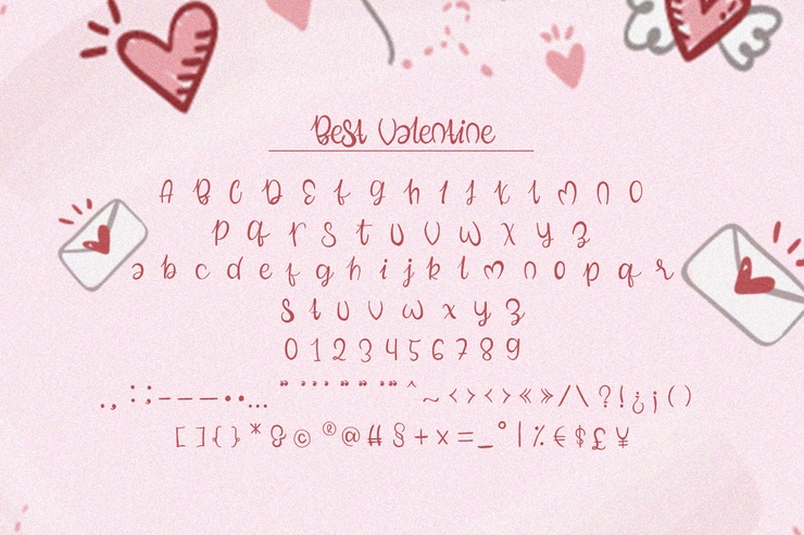 Best Valentine字体 5