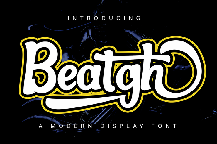 Beatgh字体 1