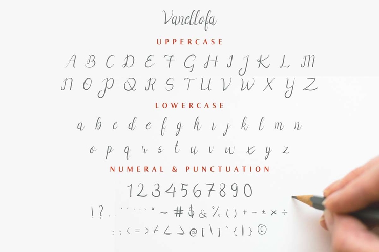 Vanellofa字体 1
