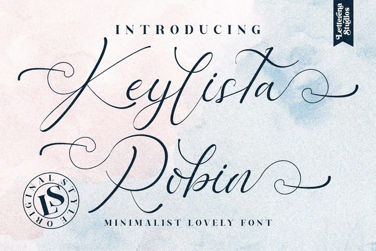 Keylista Robin字体 8