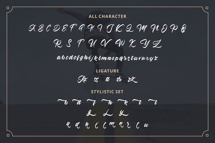 Azingdar字体 6
