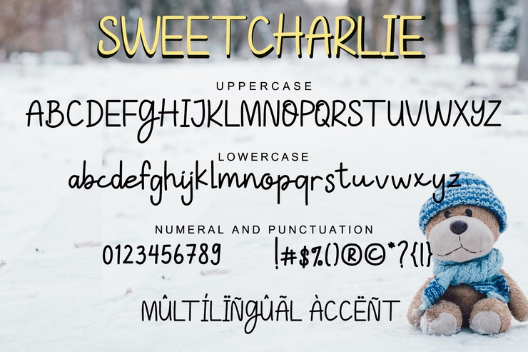 Sweet Charlie字体 3
